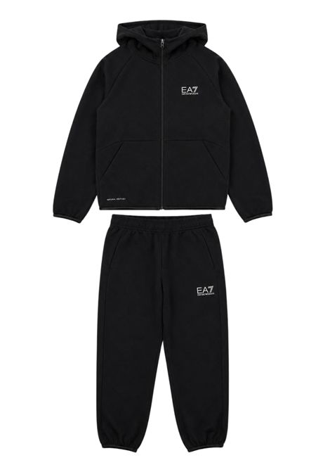 Completo bambino nero in cotone EMPORIO ARMANI | 7B000408NERO